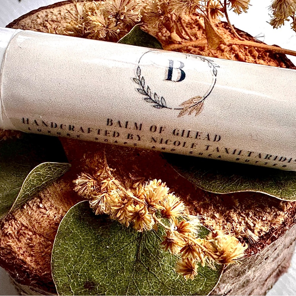 Shea butter and beeswax chapstick
